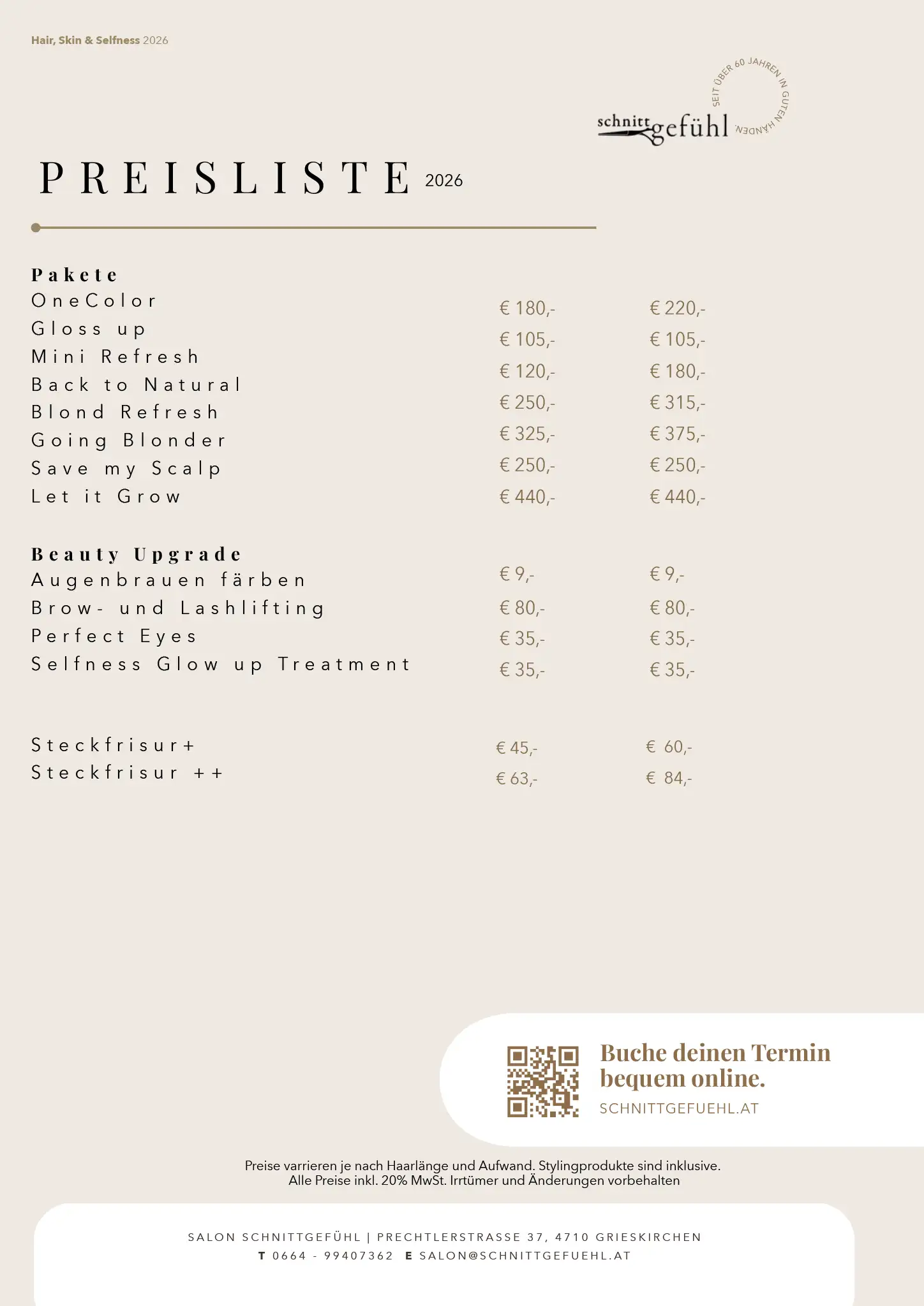 Preisliste 0726 2